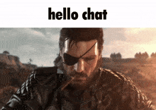 Big Boss Hello Chat GIF - Big Boss Hello Chat Metal Gear Solid GIFs