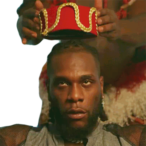 Getting Crowned Burna Boy Sticker - Getting Crowned Burna Boy Odogwu Song Stickers