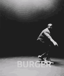dancing burger