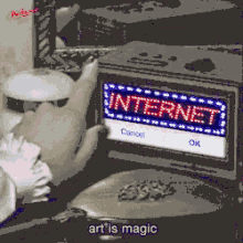 Art Is Magic Internet GIF - Art Is Magic Internet Cancel GIFs