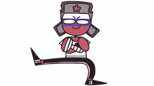 russia countryhumans cossack dance