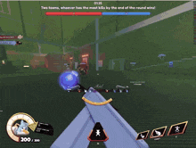two teams whoever has the most kills by the end of the round wins in a video game