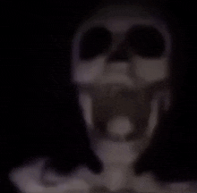 Skeleton Skeleton Meme GIF - Skeleton Skeleton Meme Screaming GIFs