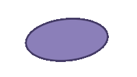 a purple oval with the word holi written inside of it