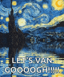 Yıldızlı Gece GIF - Yıldızlı Gece Van Gogh GIFs