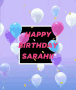 Happy Birthday Sarahii Name GIF - Happy Birthday Sarahii Name Love GIFs