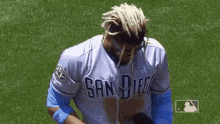 San Diego Padres Hair Flip GIF - San Diego Padres Padres Hair Flip GIFs