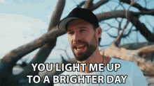 You Light Me Up To A Brighter Day Good Mood GIF - You Light Me Up To A Brighter Day You Light Me Up Brighter Day GIFs