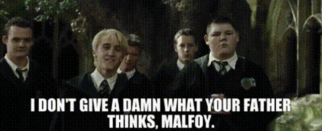 Draco Malfoy GIF - Draco Malfoy Harry - Discover & Share GIFs