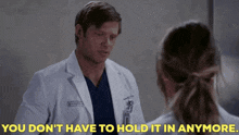 Greys Anatomy Atticus Lincoln GIF - Greys Anatomy Atticus Lincoln You Dont Have To Hold It Anymore GIFs