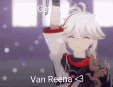 Get In The Van Reena GIF - Get In The Van Reena Kazuha GIFs