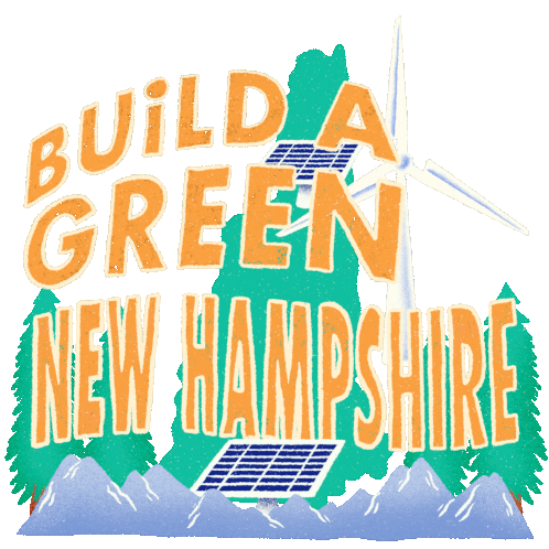 Nh Election Clean Energy Sticker - Nh Election Clean Energy Sustainable Stickers
