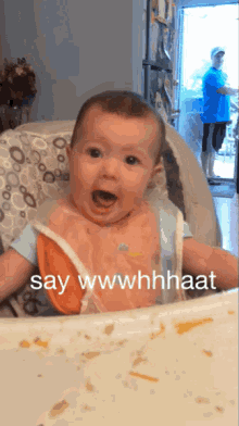 Say What GIF - Say What Cute Baby GIFs