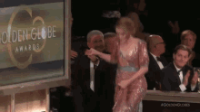 Claire Foy Golden Globes GIF - Claire Foy Golden Globes Award GIFs