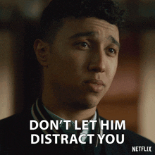 Don'T Let Him Distract You Beau GIF - Don'T Let Him Distract You Beau Sex Education GIFs