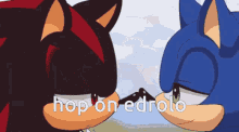 Sonic Shadow GIF - Sonic Shadow Hop On GIFs