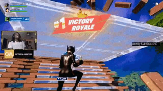 Victory Royale Fortnite Victory Royale GIF - Victory Royale Fortnite  Victory Royale Number One Victory Royale - Discover & Share GIFs