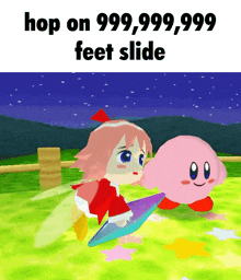 Kirby 64 Hop On Fortnite GIF - Kirby 64 Hop On Fortnite Fortnite GIFs