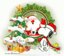 Merry Christmas Snoopy GIF - Merry Christmas Snoopy GIFs