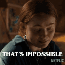 Thats Impossible Max Mayfield GIF - Thats Impossible Max Mayfield Sadie Sink GIFs