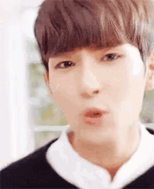Ryeowook リョウク スーパージュニア　韓国　kpop GIF - Ryeowook Super Junior Singing GIFs