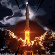 Rocket Go For Lift Off GIF - Rocket Go For Lift Off See Ya GIFs