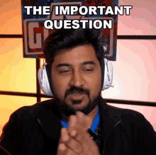 The Important Question Rushi GIF