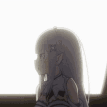 Emilia Rezero GIF - Emilia Rezero Pout GIFs