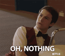 Oh Nothing Denial GIF - Oh Nothing Denial Not A Big Thing GIFs