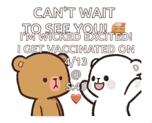 Milk And Mocha Cant Wait To See You GIF