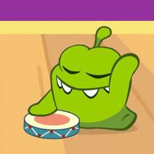 Playing The Drums Om Nom GIF - Playing The Drums Om Nom Cut The Rope GIFs
