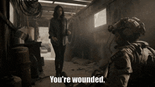 You Are Wounded It'S Just A Flesh Wound GIF - You Are Wounded It'S Just A Flesh Wound Seal Team GIFs