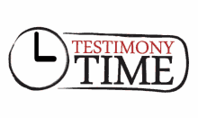 downsign testimony time church time clock