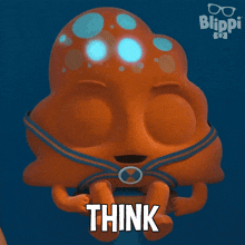 Think Bubble GIF - Think Bubble Blippi Wonders - Educational Cartoons For Kids GIFs