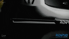 a black background with the word renpho on the bottom