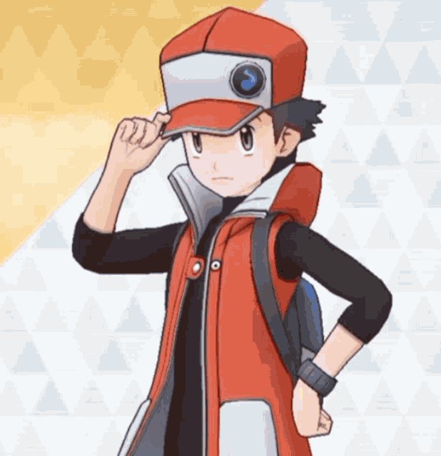 Pokemon Trainer Red GIF - Pokemon Trainer Red - Discover & Share GIFs