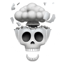 Skull Emoji GIF - Skull Emoji Skull Emoji GIFs