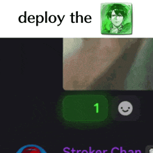 a screenshot of a video game says deploy the 1