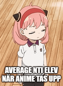 Average Nti Elev När Anime Tas Upp Nti Gymnasiet GIF - Average Nti Elev När Anime Tas Upp Nti Elev Nti Gymnasiet GIFs