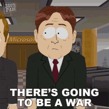 Theres Going To Be A War South Park GIF