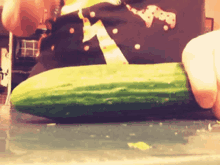 Chop Cucumber GIF