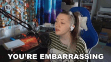Youre Embarrassing Panser GIF - Youre Embarrassing Panser Tradechat GIFs