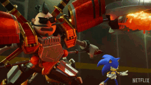 Kicking Sonic The Hedgehog GIF - Kicking Sonic The Hedgehog Dr Eggman GIFs