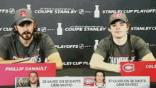 Montreal Canadiens Phillip Danault GIF - Montreal Canadiens Phillip Danault Pat In The Back GIFs