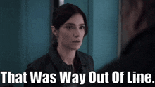 New Amsterdam Lauren Bloom GIF - New Amsterdam Lauren Bloom That Was Way Out Of Line GIFs
