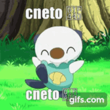Cneto Cento GIF - Cneto Cento Oshawott GIFs
