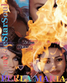 a collage of pictures with the words " te amo hermosa sis " on it