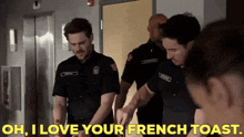 Station 19 Jack Gibson GIF - Station 19 Jack Gibson Oh I Love Your French Toast GIFs