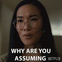 Why Are You Assuming Its My Fault Amy Lau GIF - Why Are You Assuming Its My Fault Amy Lau Ali Wong GIFs