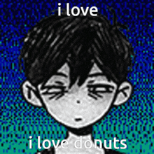 Omori I Love Donuts GIF - Omori I Love Donuts I Love GIFs
